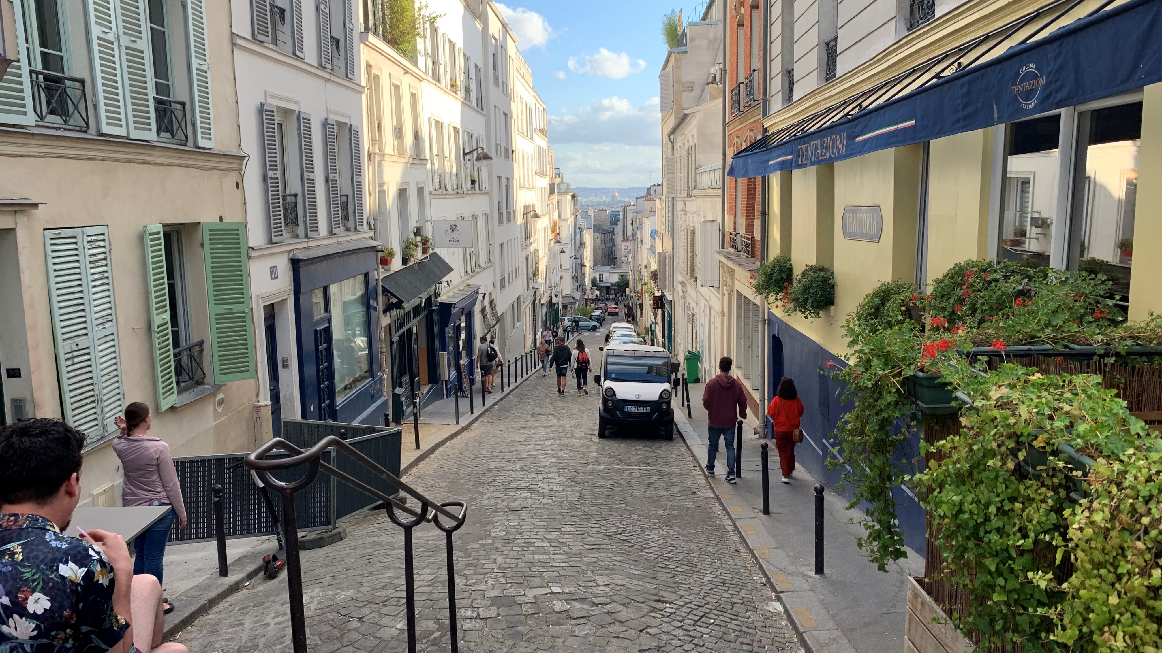 Montmartre, - Senior Trip to Paris