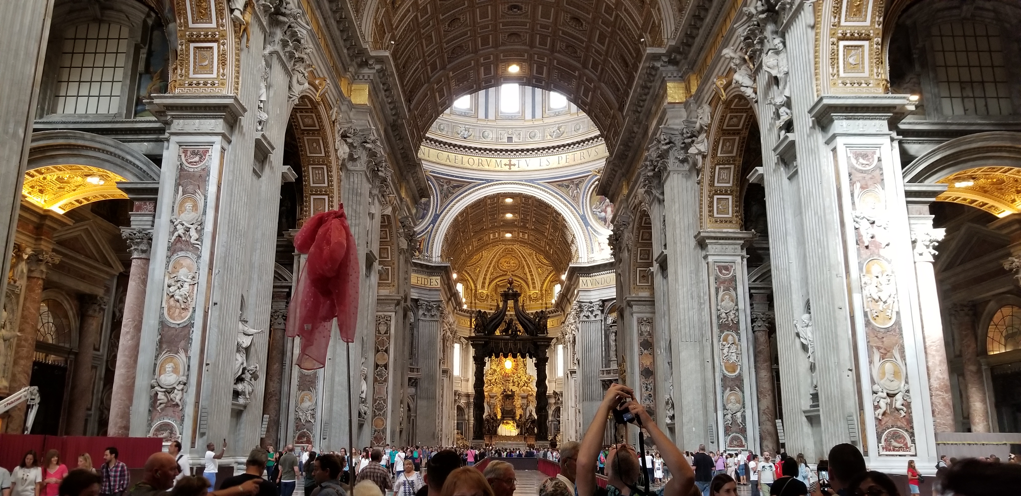 Saint Peters Basilica, Vatican City - Senior Trip to Rome